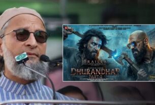 ‘ধুরন্ধর ২’ সিনেমাকে ‘তিন ঘণ্টার আবর্জনা’ বললেন আসাদউদ্দিন ওয়াইসি