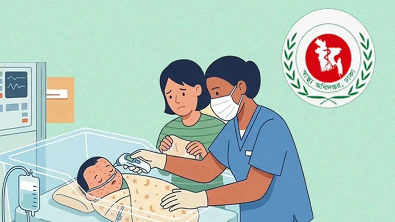 বাংলাদেশে হাম আক্রান্ত রোগী বৃদ্ধি