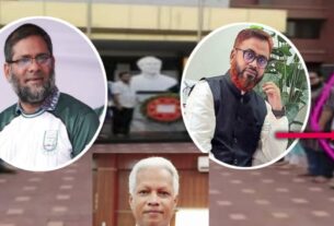 পবিপ্রবিতে ভিসিবিরোধী আন্দোলনে শিক্ষকদের অবস্থান কর্মসূচি