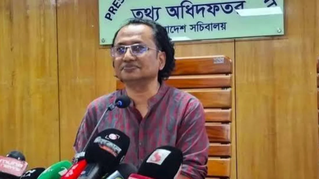 প্রধানমন্ত্রীর তথ্য ও সম্প্রচারবিষয়ক উপদেষ্টা ডা. জাহেদ উর রহমান। ছবি: সংগৃহীত